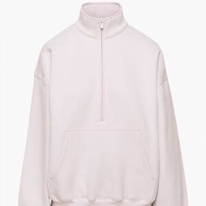 Aritzia Cozy Sweatfleece Mega 1/2 Zip